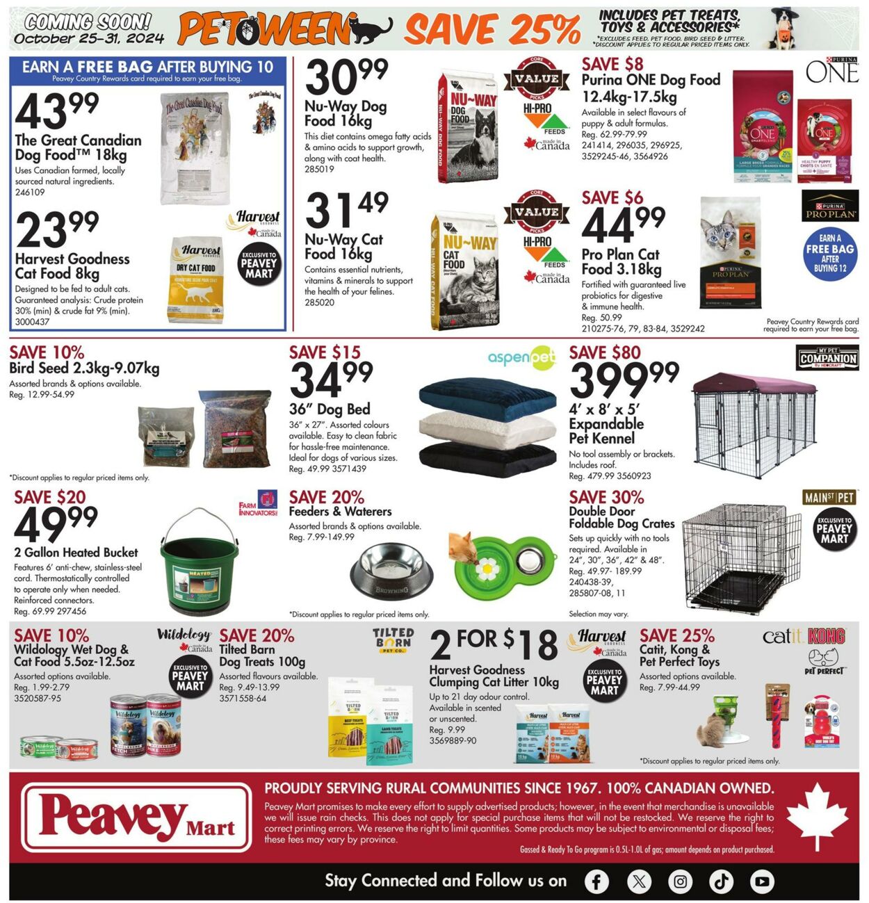 Flyer Peavey Mart 18.10.2024 - 24.10.2024