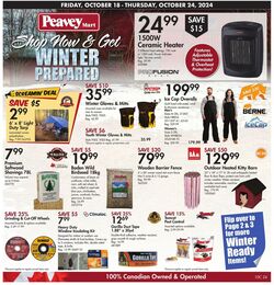 Flyer Peavey Mart 11.10.2024 - 17.10.2024