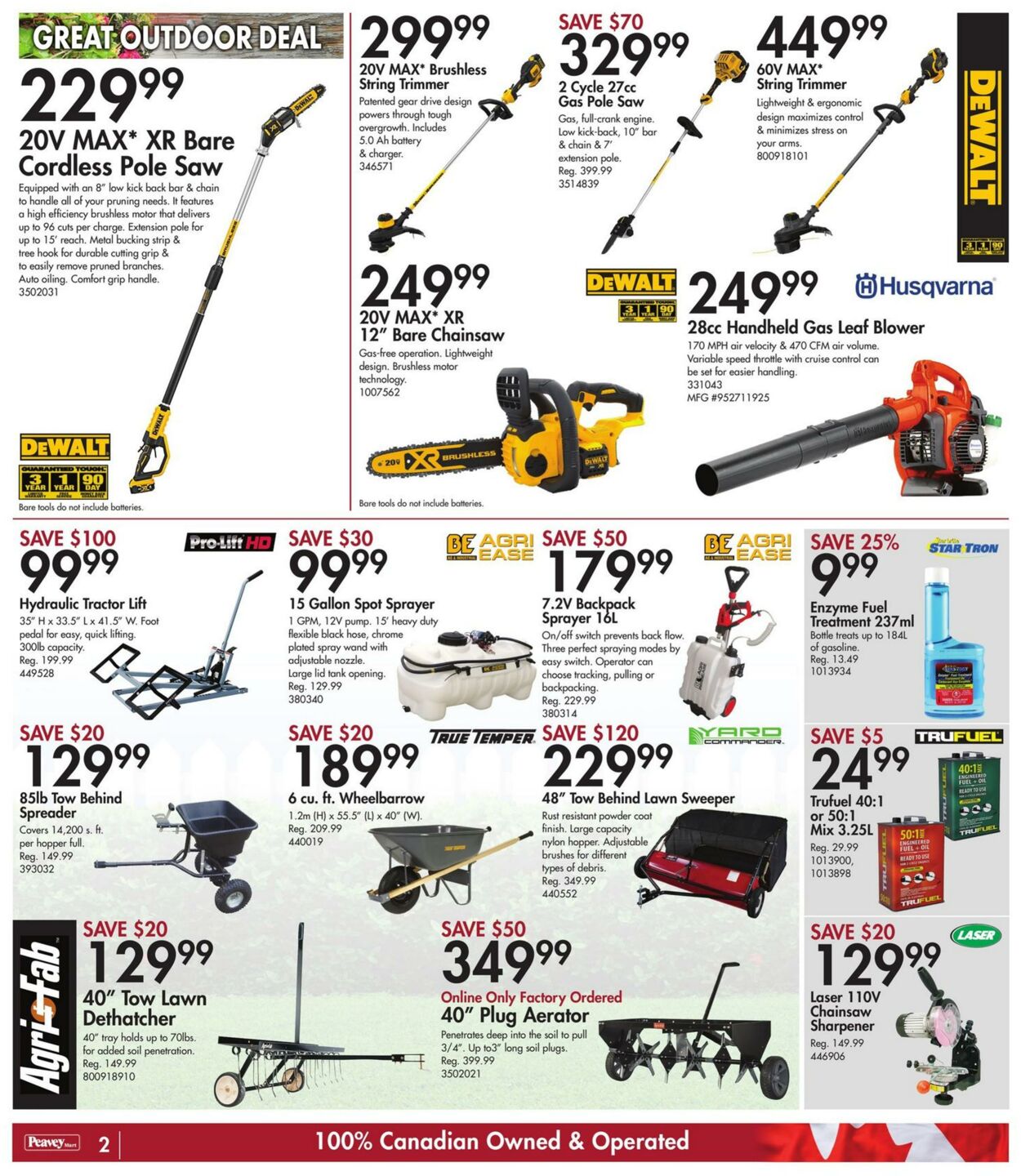 Flyer Peavey Mart 08.04.2022 - 13.04.2022