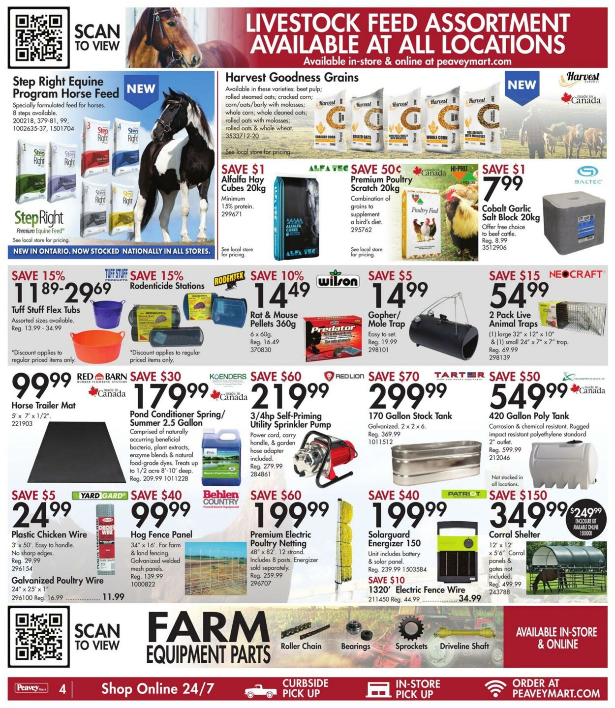 Flyer Peavey Mart 08.04.2022 - 13.04.2022