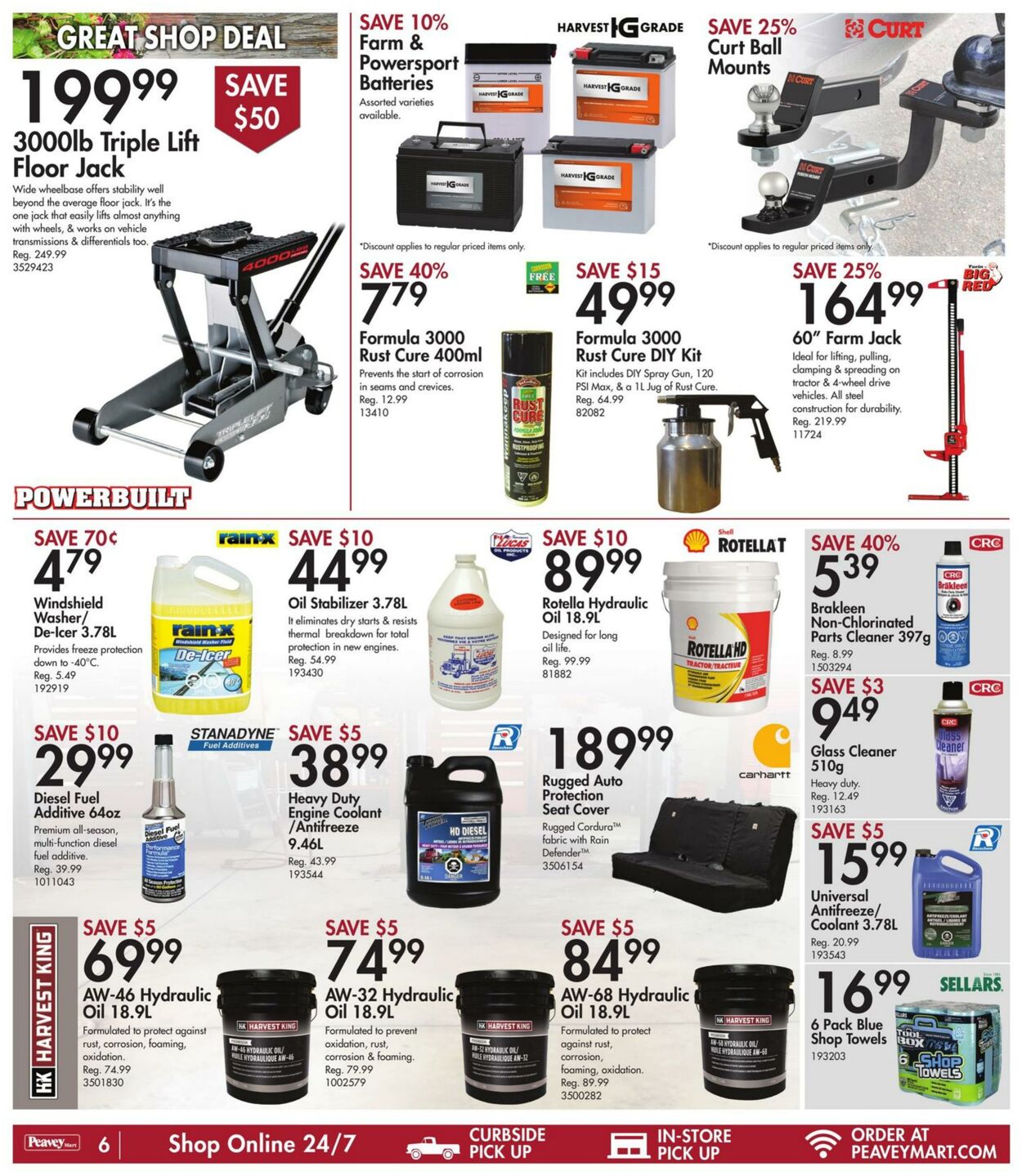 Flyer Peavey Mart 08.04.2022 - 13.04.2022