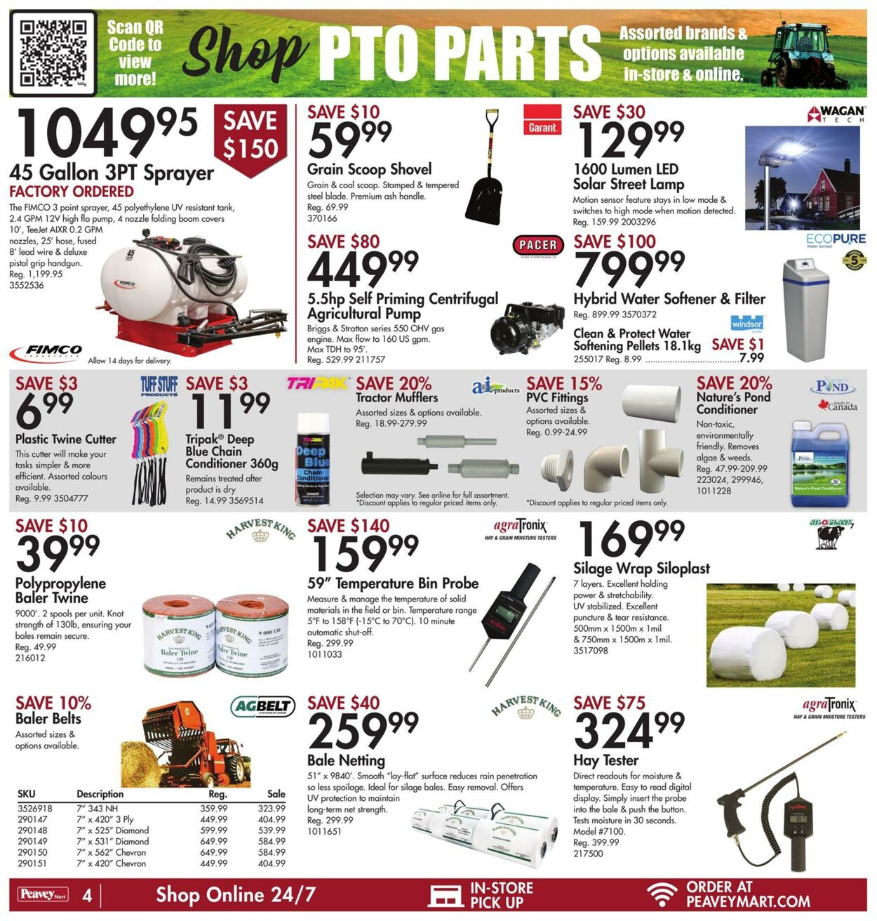 Flyer Peavey Mart 09.08.2024 - 15.08.2024