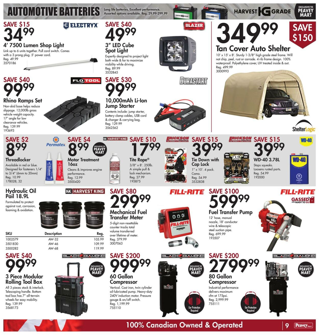 Flyer Peavey Mart 09.08.2024 - 15.08.2024