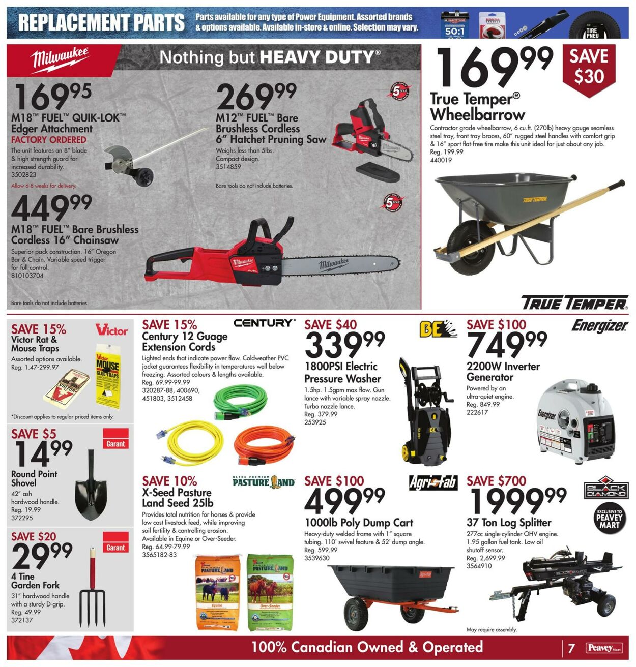 Flyer Peavey Mart 09.08.2024 - 15.08.2024