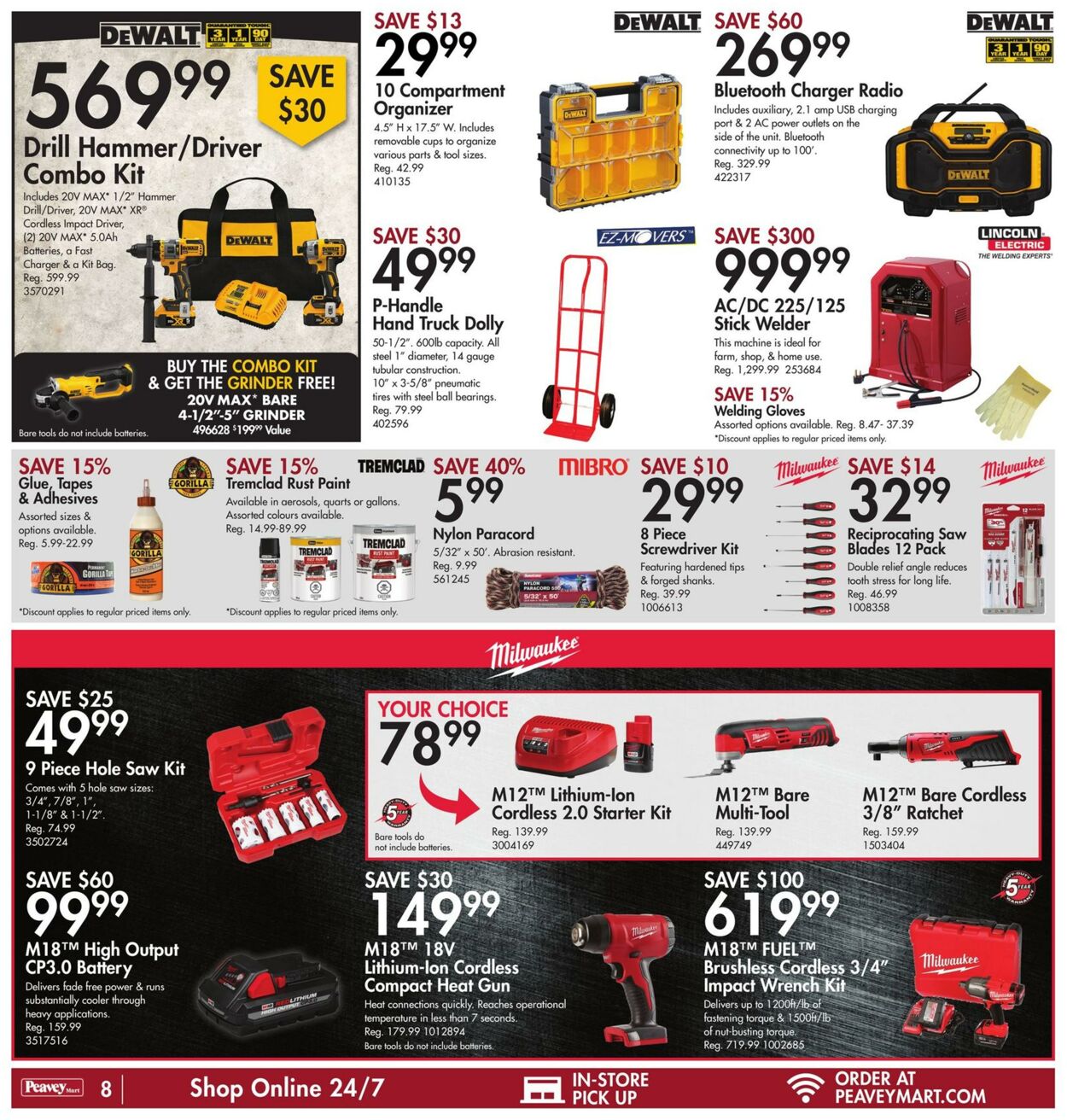 Flyer Peavey Mart 09.08.2024 - 15.08.2024