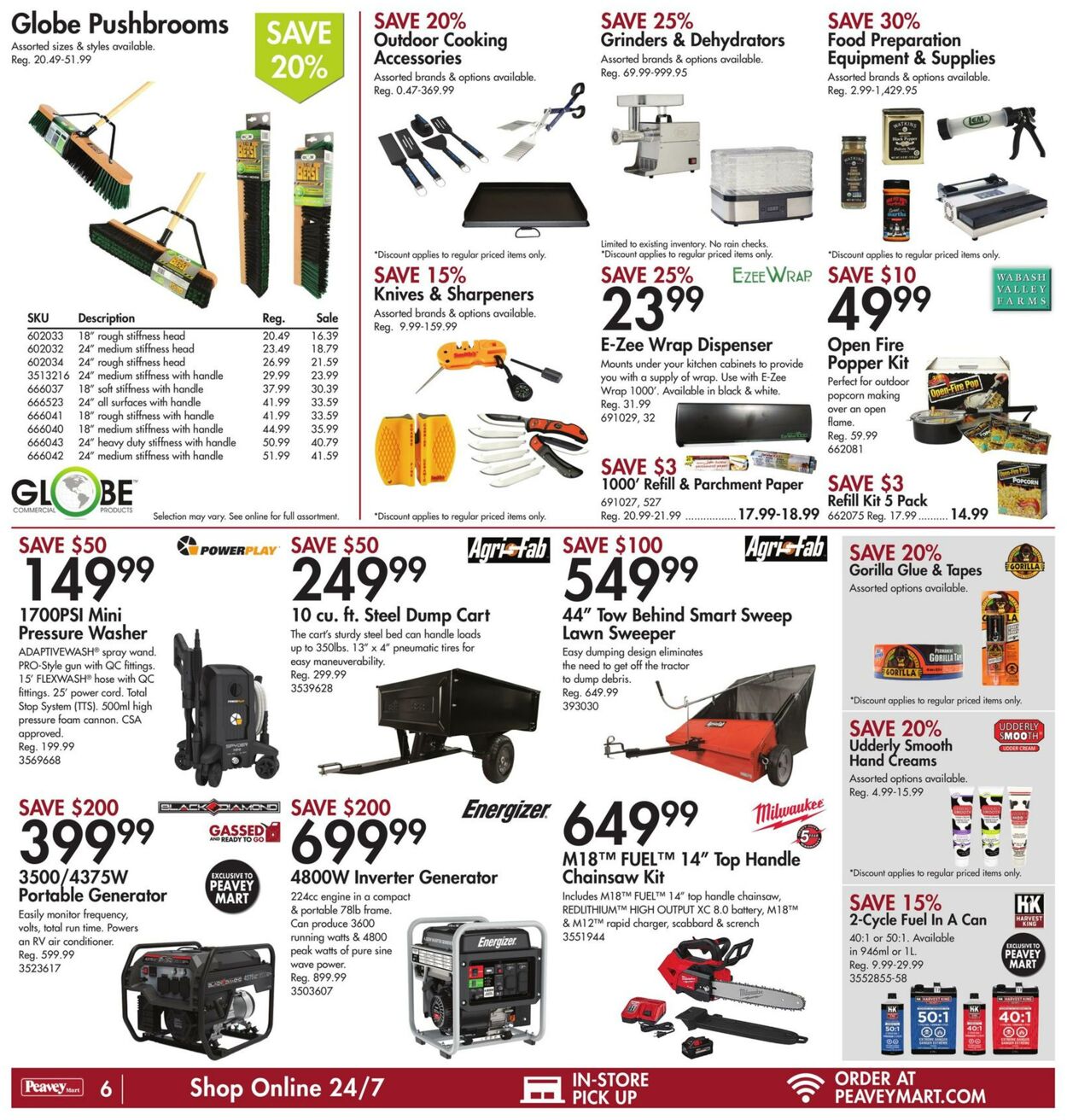 Flyer Peavey Mart 11.10.2024 - 17.10.2024