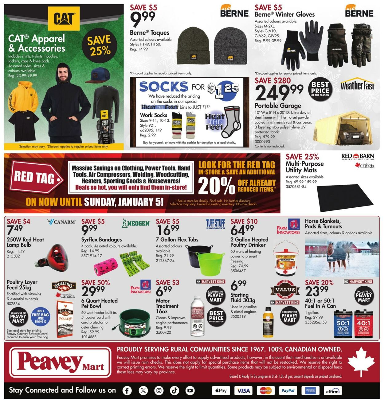 Flyer Peavey Mart 19.12.2024 - 25.12.2024