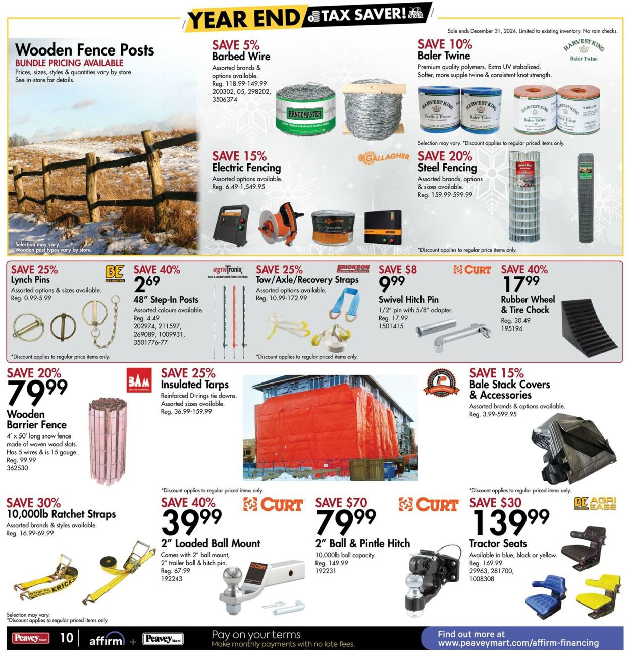 Flyer Peavey Mart 19.12.2024 - 25.12.2024