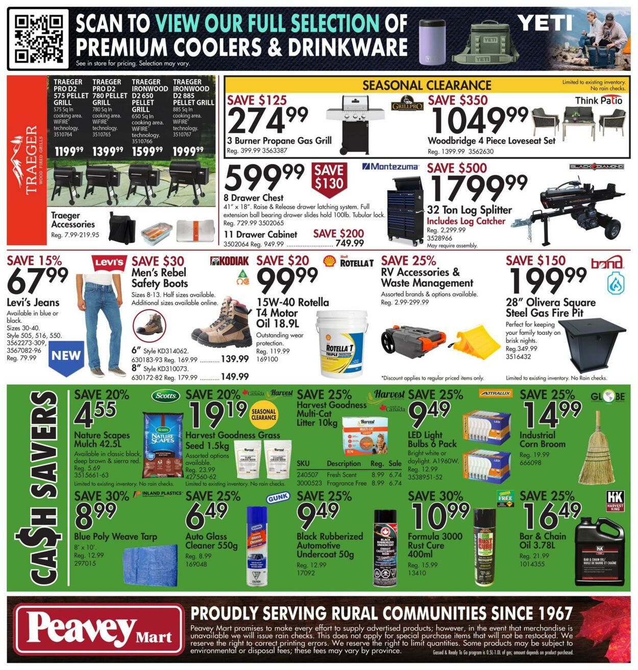 Flyer Peavey Mart 11.08.2023 - 17.08.2023