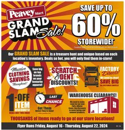 Flyer Peavey Mart 02.06.2023 - 08.06.2023