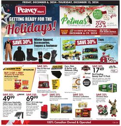 Flyer Peavey Mart 06.12.2024 - 12.12.2024