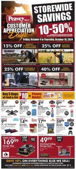 Flyer Peavey Mart 12.07.2024 - 18.07.2024