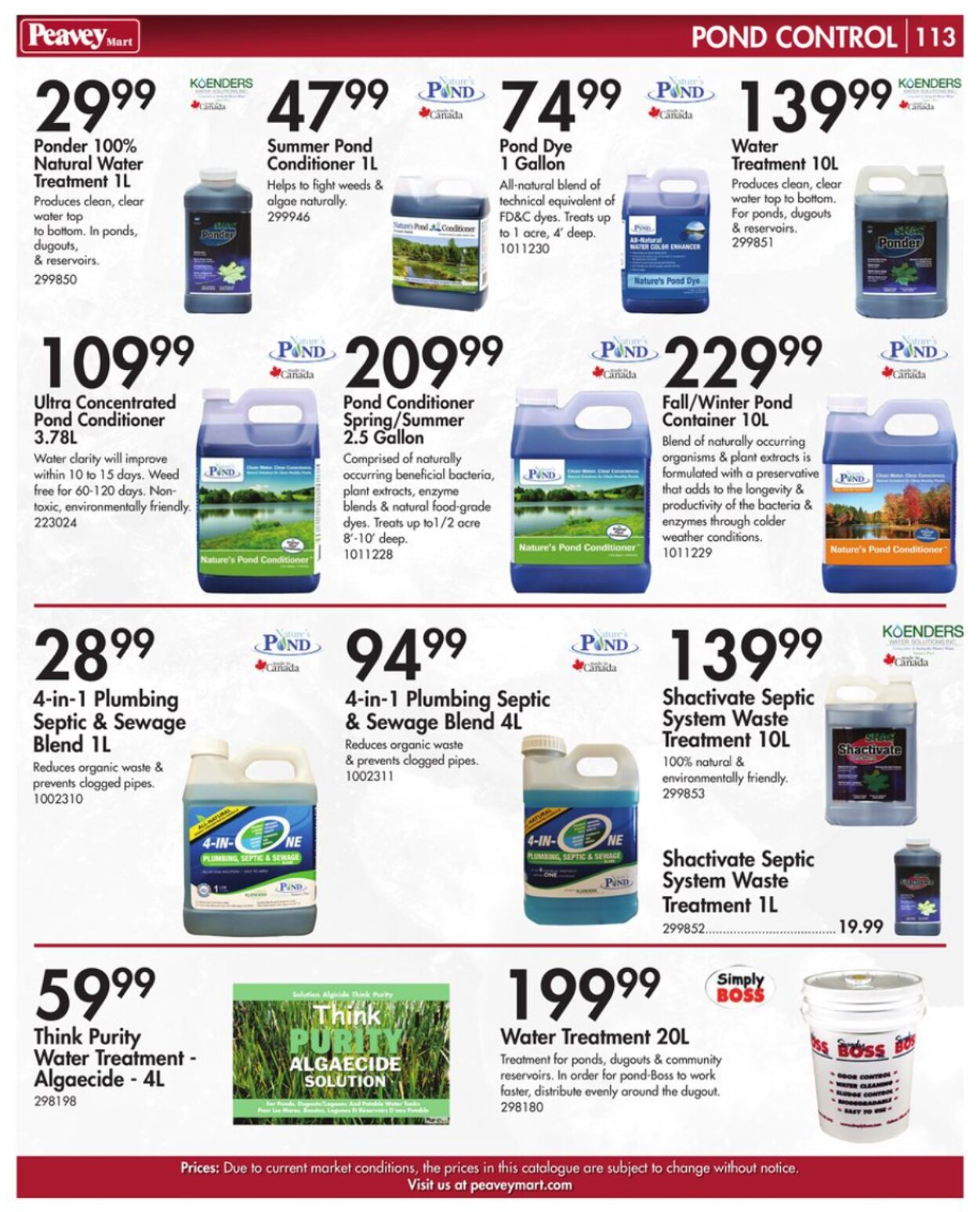 Flyer Peavey Mart 09.03.2022 - 31.12.2022