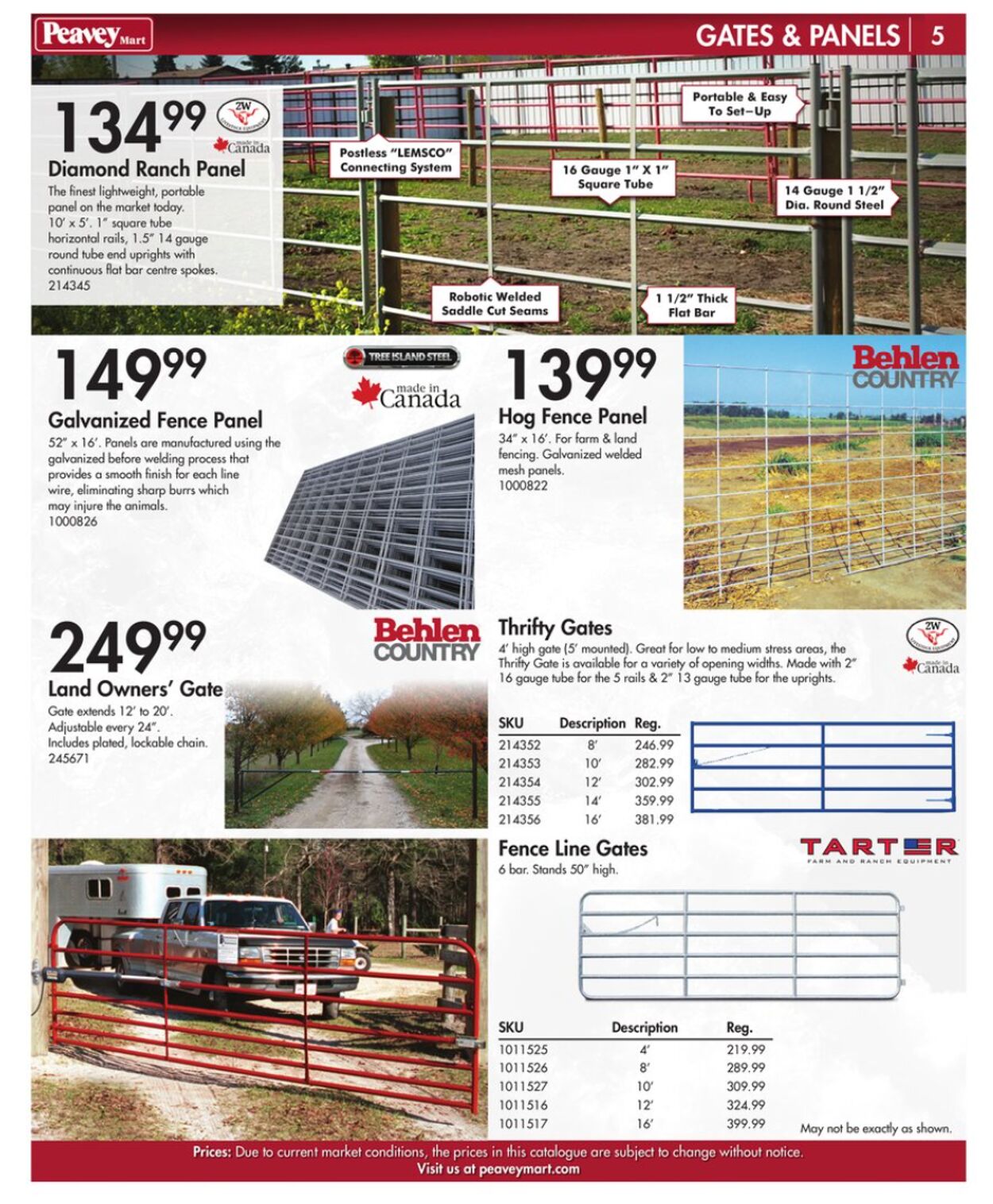 Flyer Peavey Mart 09.03.2022 - 31.12.2022