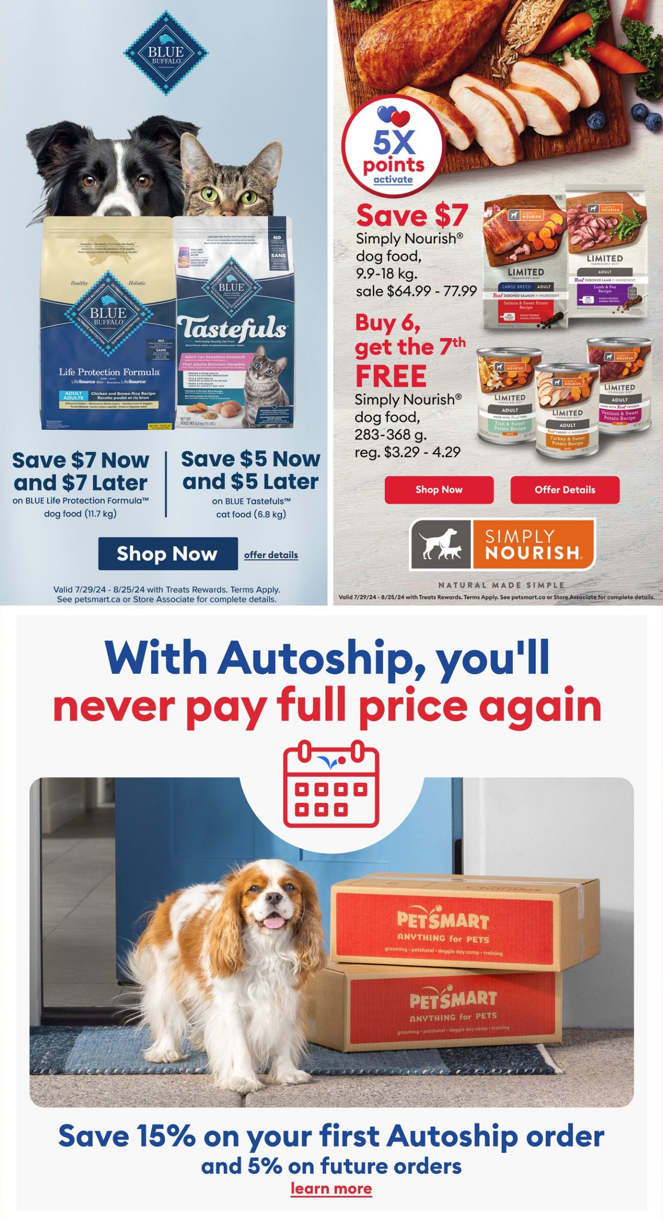 Flyer PetSmart 29.07.2024 - 25.08.2024