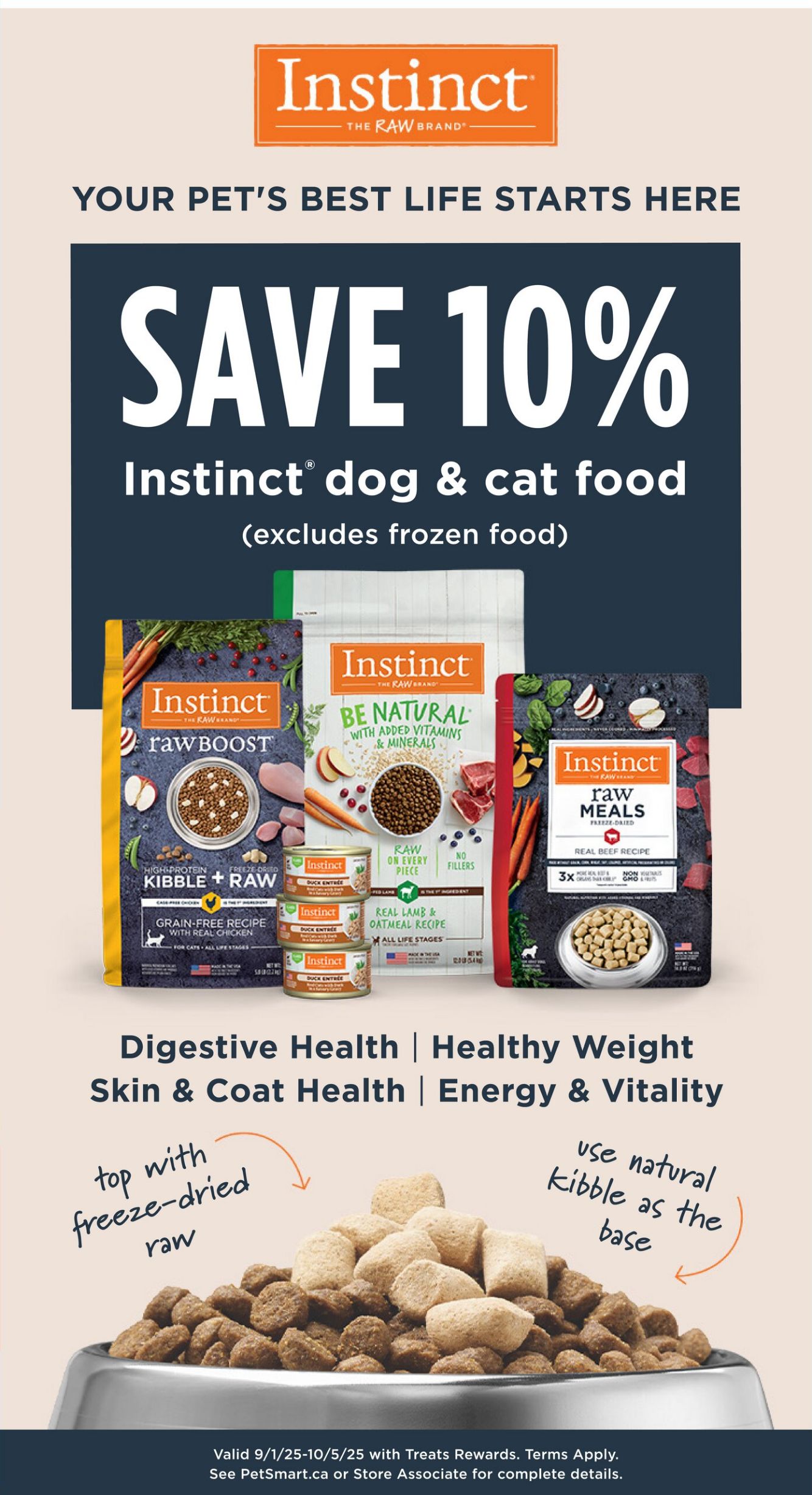 Flyer PetSmart 01.09.2025 - 05.10.2025