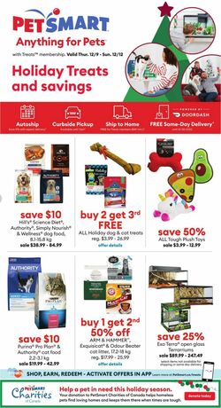  PetSmart Weekend Flyer - Dec 09 to Dec 12