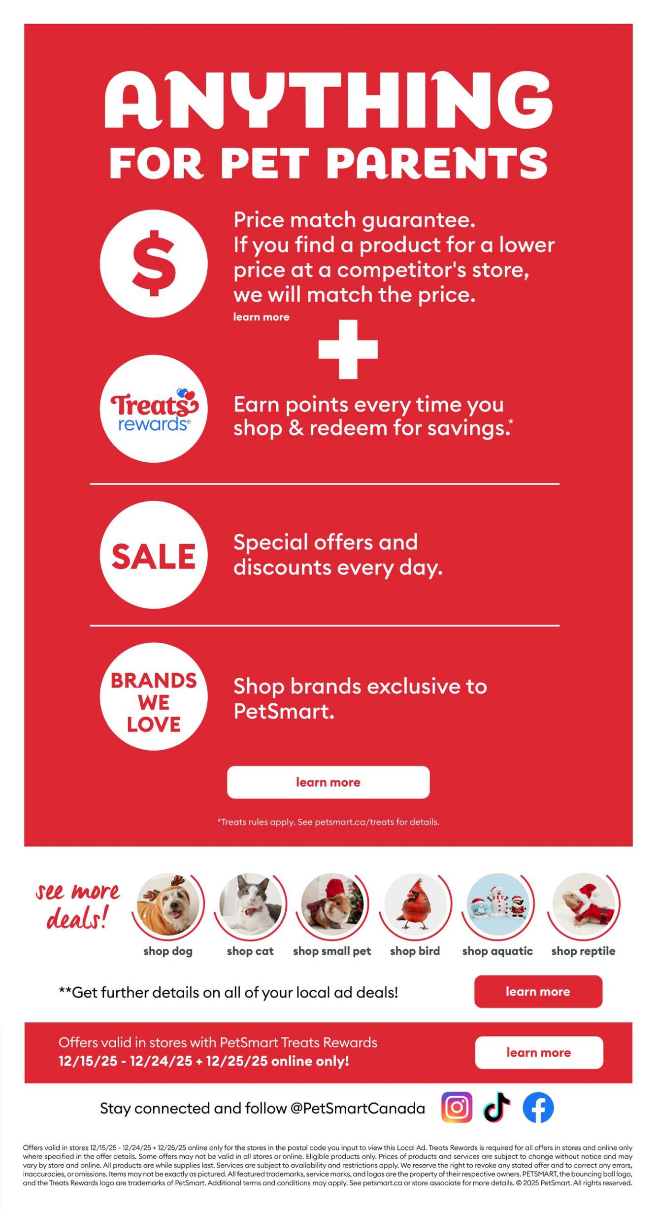 Flyer PetSmart 15.12.2025 - 25.12.2025
