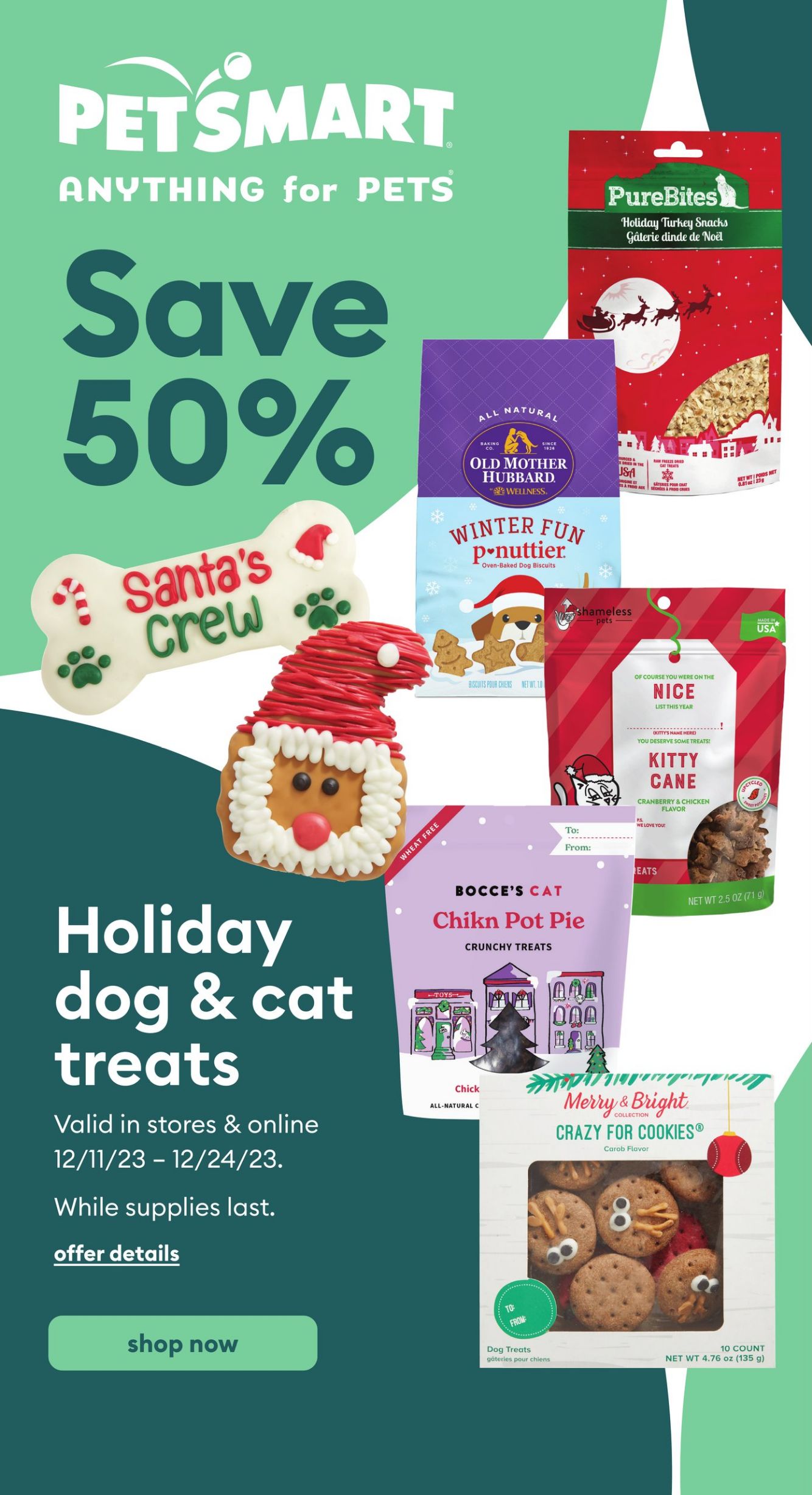 PetSmart Promotional Flyer Christmas 2023 Valid from 11.12 to 24.12