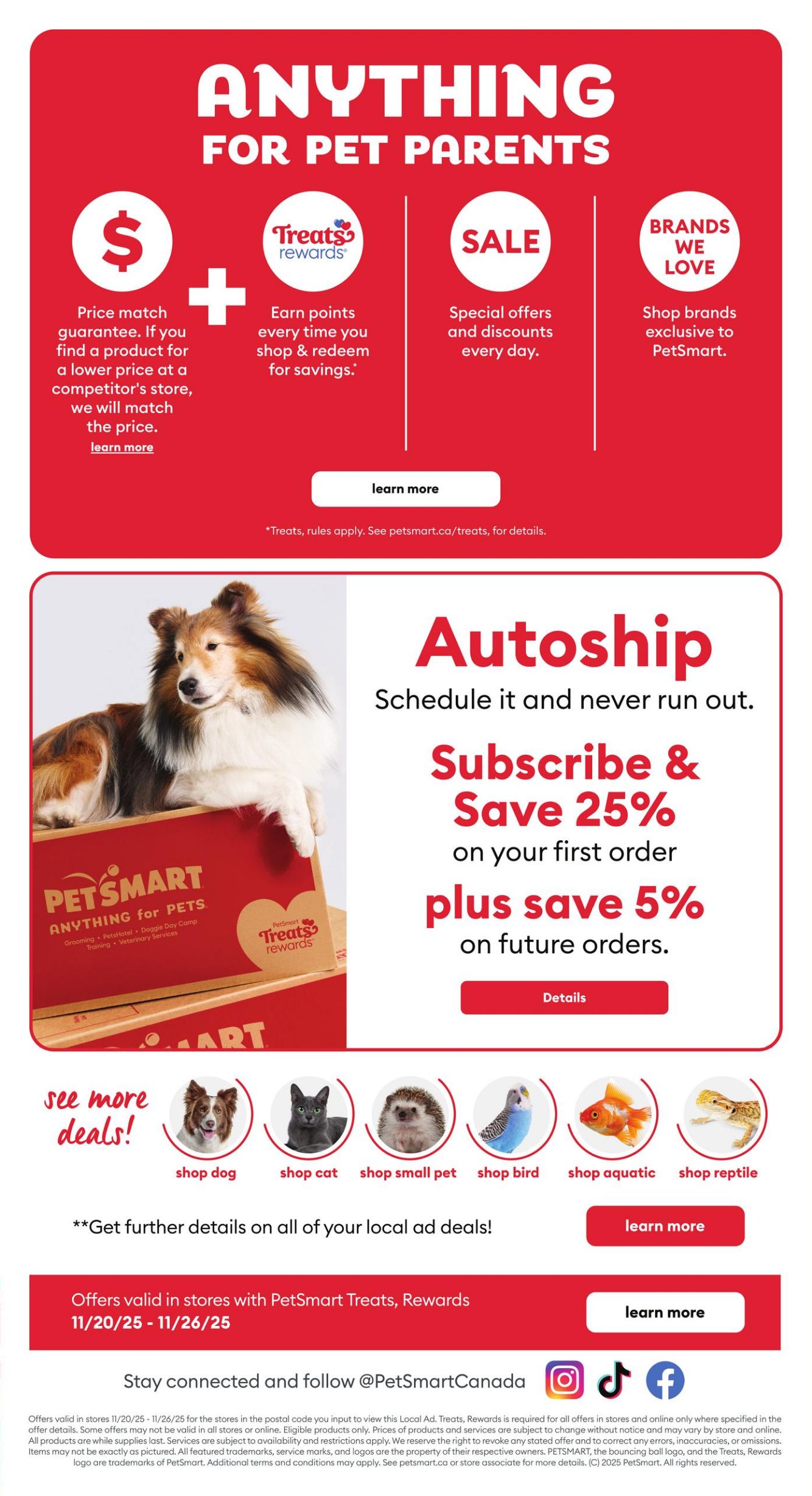 Flyer PetSmart 20.11.2025 - 26.11.2025