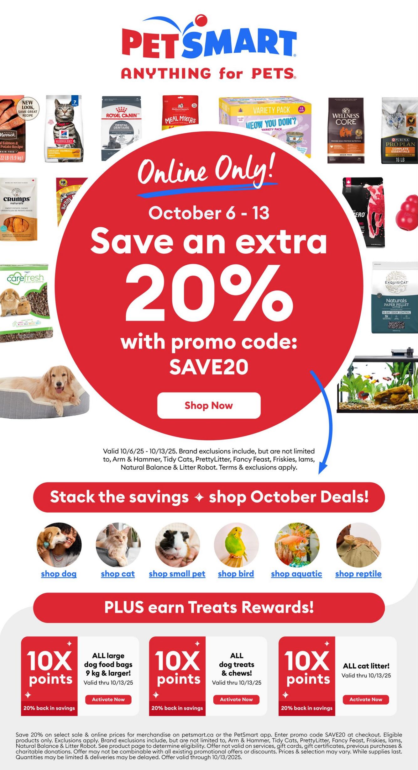 Flyer PetSmart 06.10.2025 - 13.10.2025