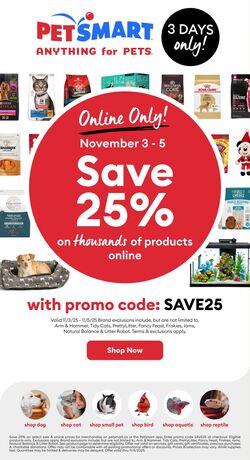 Flyer PetSmart 01.12.2025 - 04.01.2026