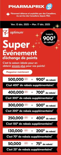 Flyer Pharmaprix 16.08.2025 - 21.08.2025