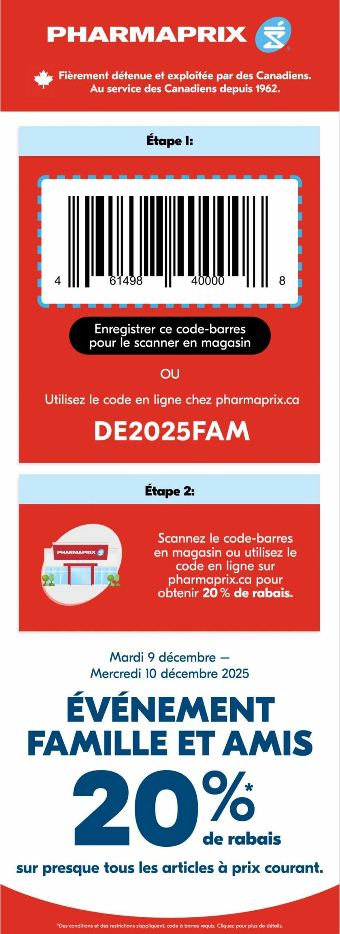 Flyer Pharmaprix 04.12.2025 - 10.12.2025