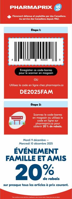 Flyer Pharmaprix 16.08.2025 - 21.08.2025