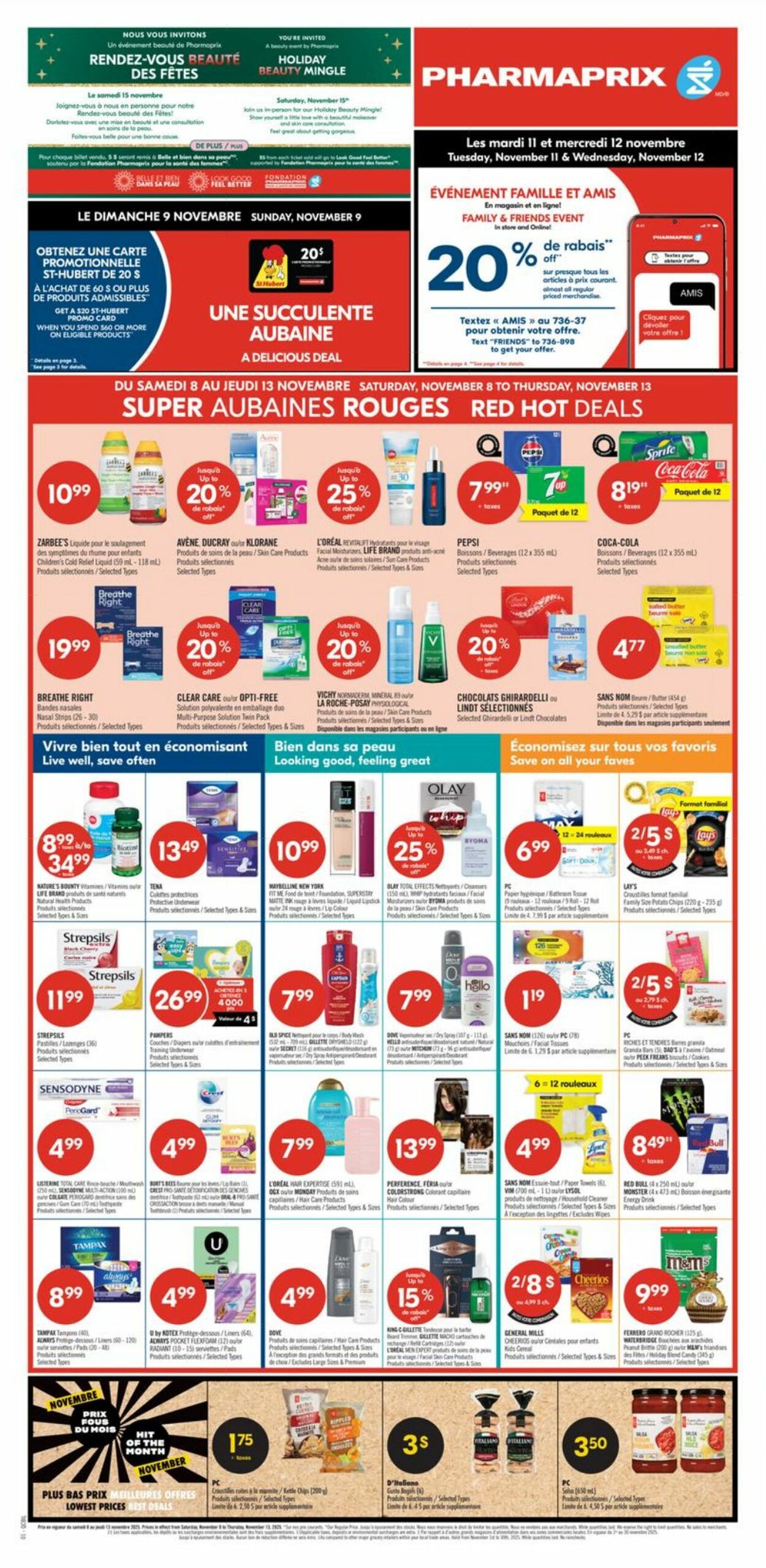 Flyer Pharmaprix 08.11.2025 - 13.11.2025