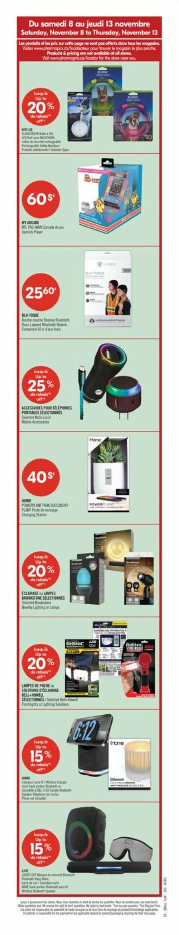 Flyer Pharmaprix 08.11.2025 - 13.11.2025