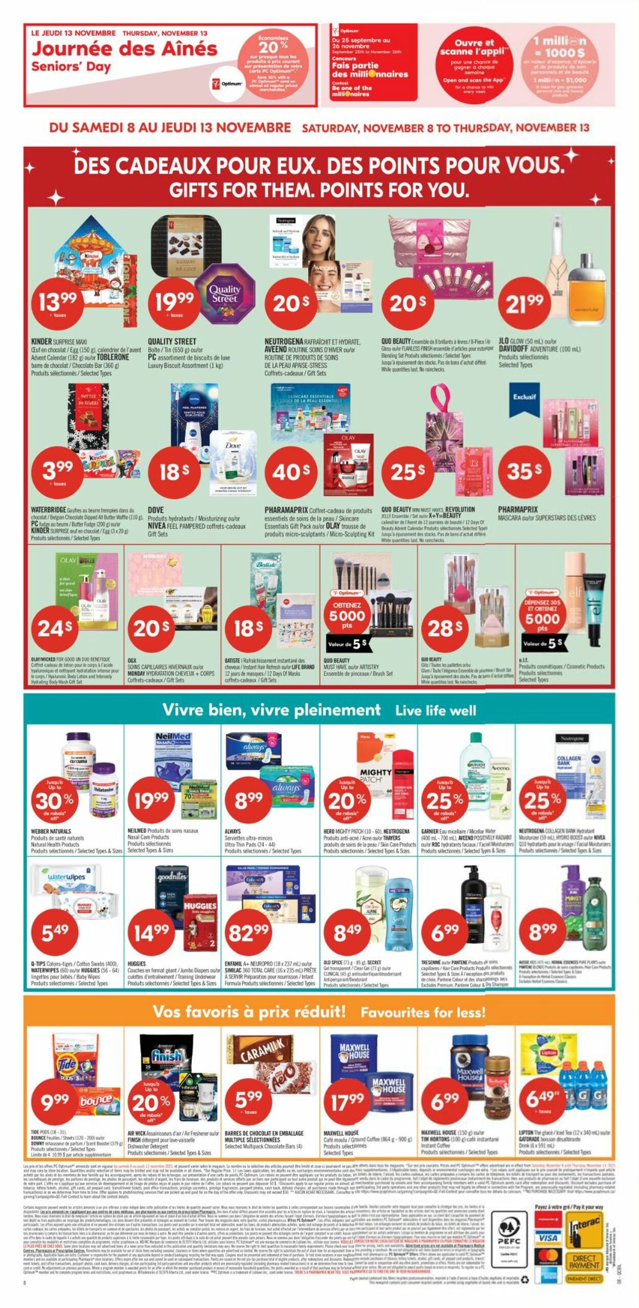 Flyer Pharmaprix 08.11.2025 - 13.11.2025