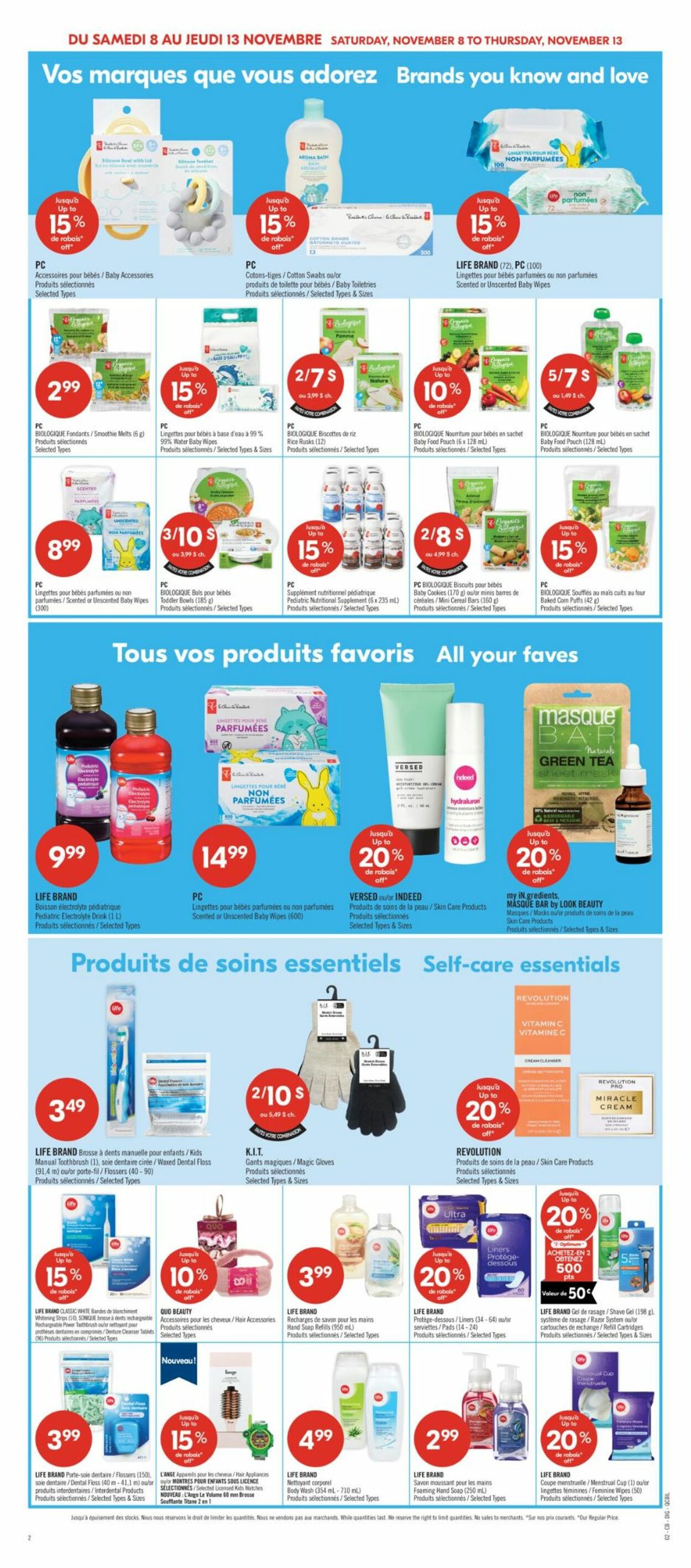 Flyer Pharmaprix 08.11.2025 - 13.11.2025