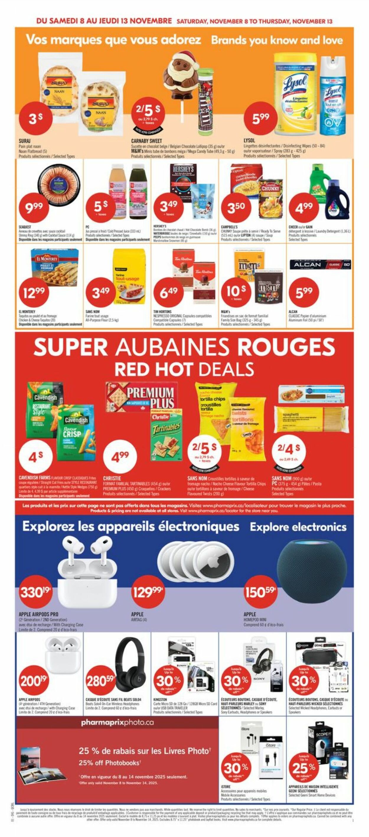 Flyer Pharmaprix 08.11.2025 - 13.11.2025