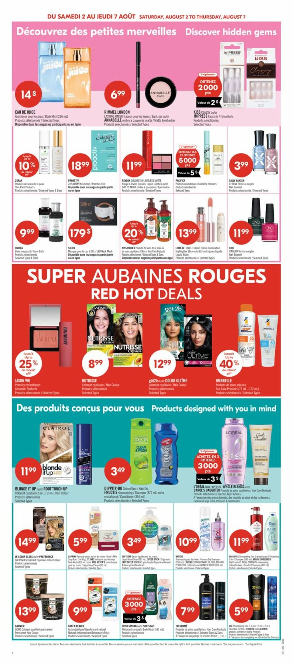 Flyer Pharmaprix 02.08.2025 - 07.08.2025