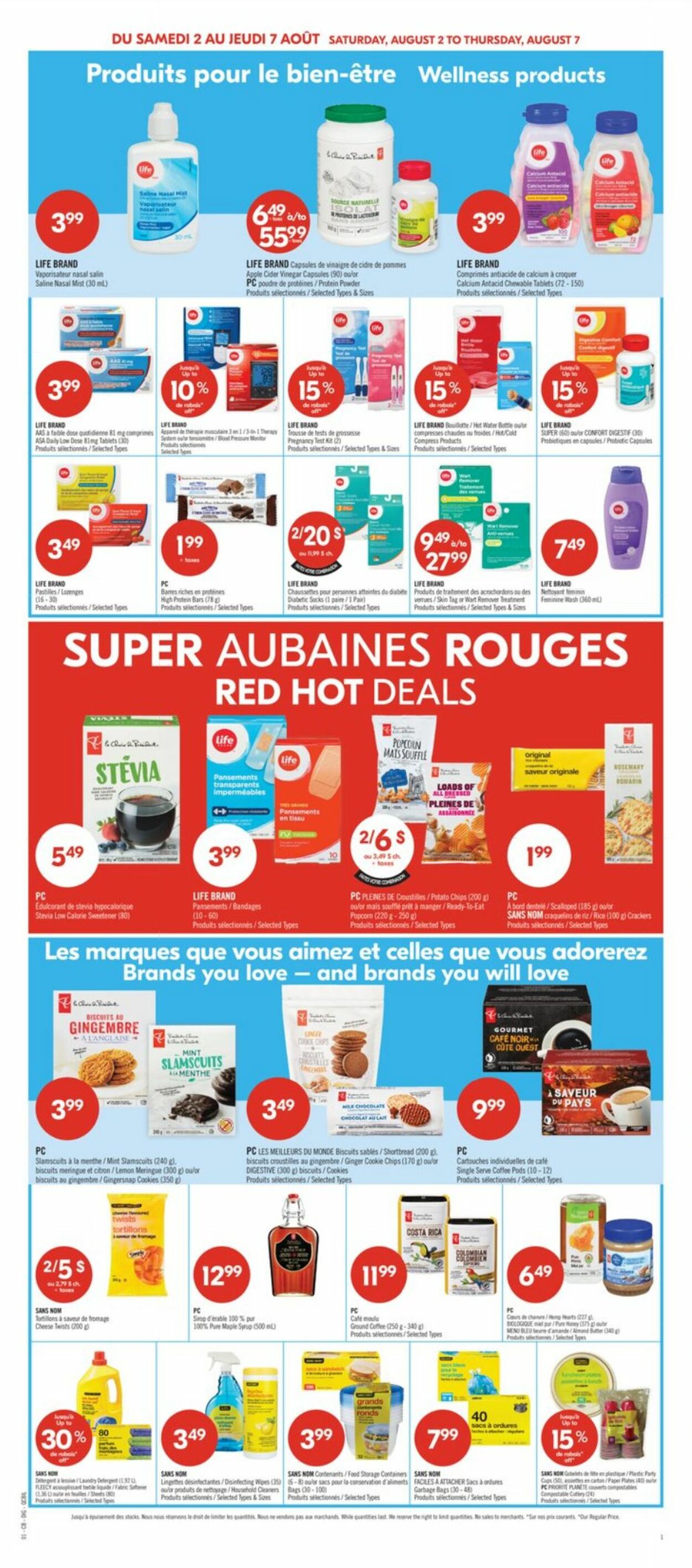 Flyer Pharmaprix 02.08.2025 - 07.08.2025