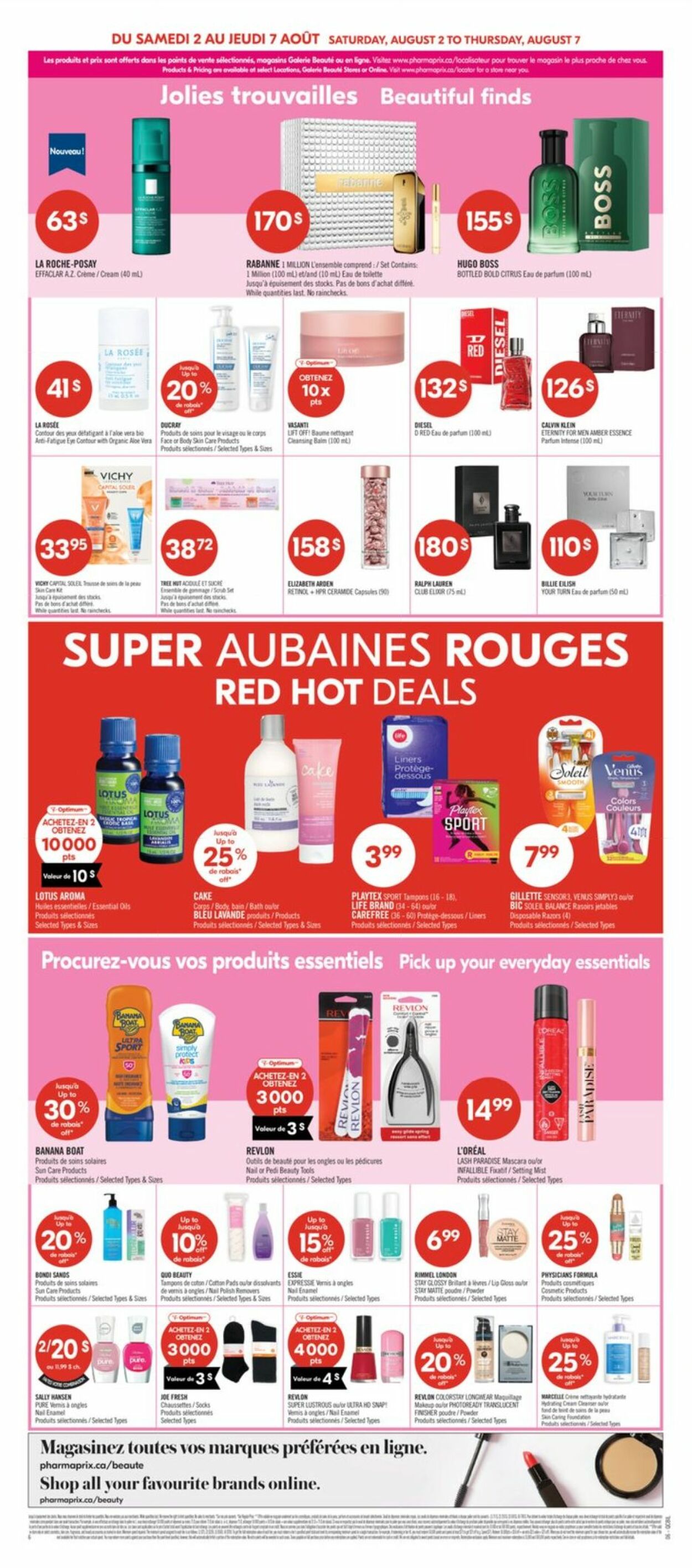Flyer Pharmaprix 02.08.2025 - 07.08.2025