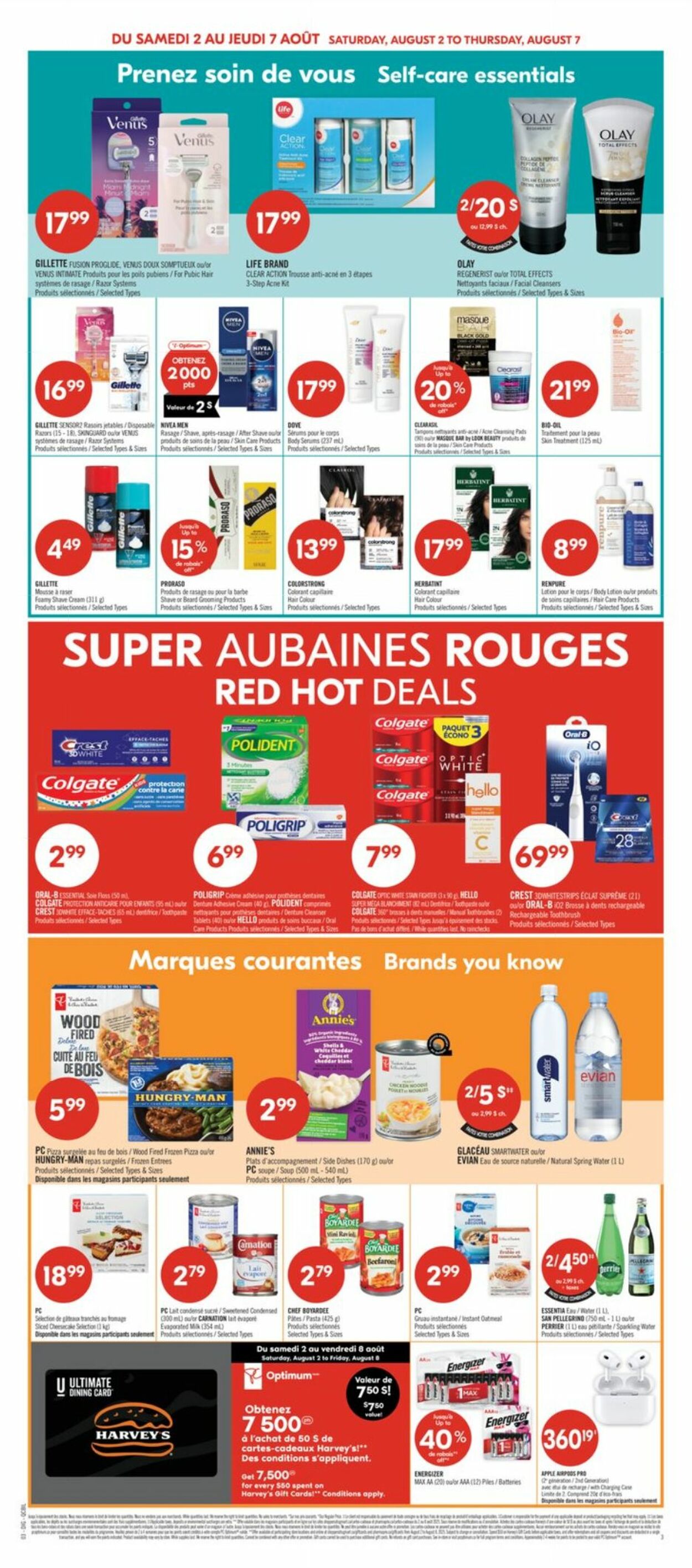 Flyer Pharmaprix 02.08.2025 - 07.08.2025