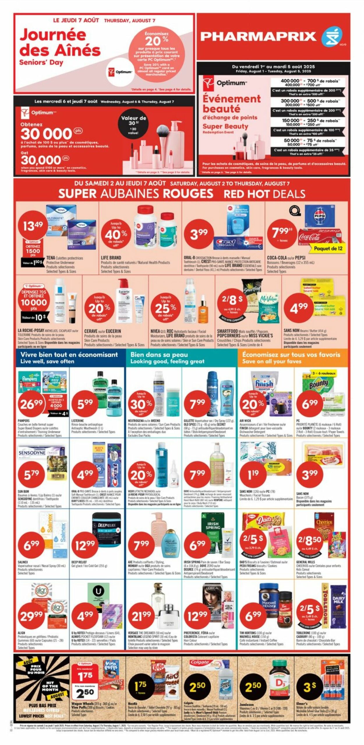 Flyer Pharmaprix 02.08.2025 - 07.08.2025