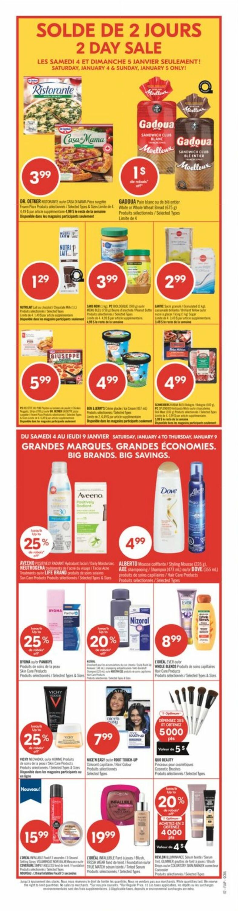 Flyer Pharmaprix 04.01.2025 - 09.01.2025