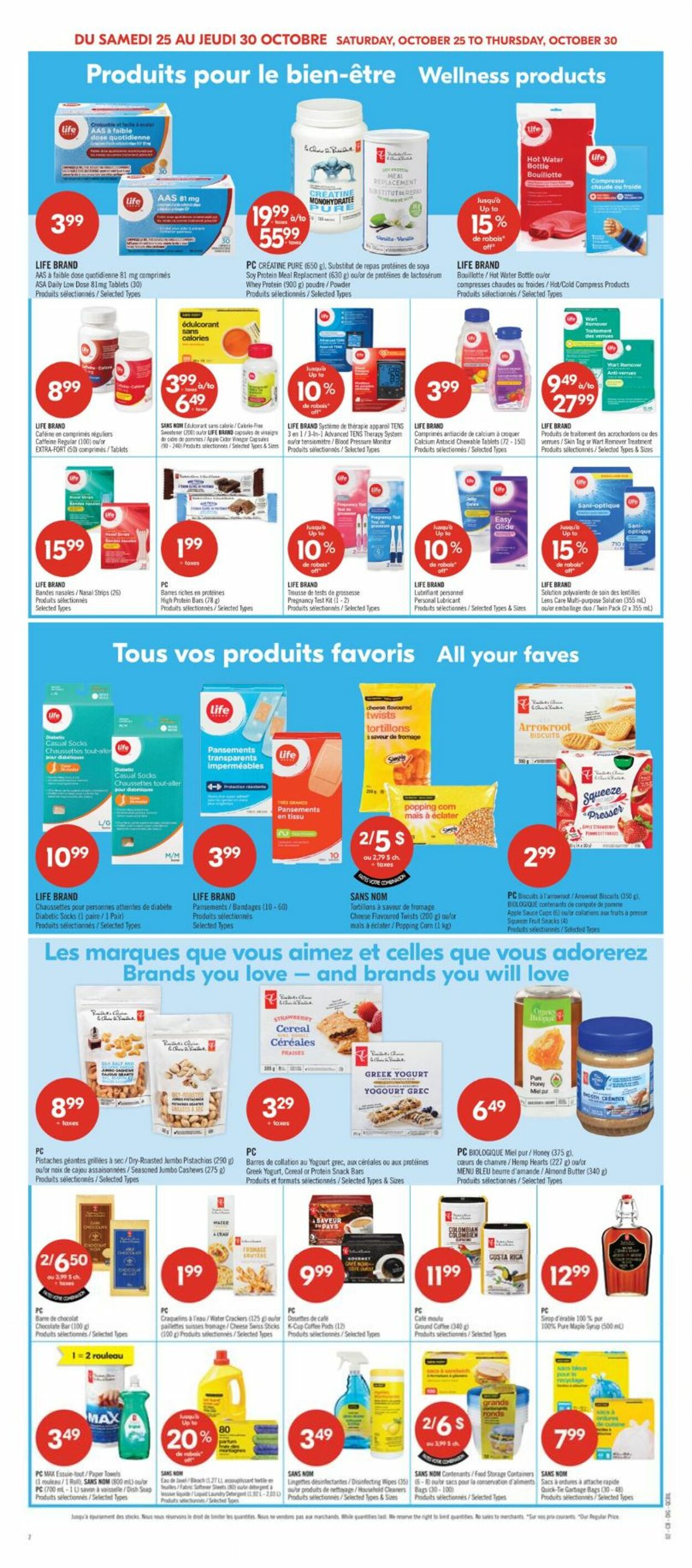 Flyer Pharmaprix 25.10.2025 - 30.10.2025