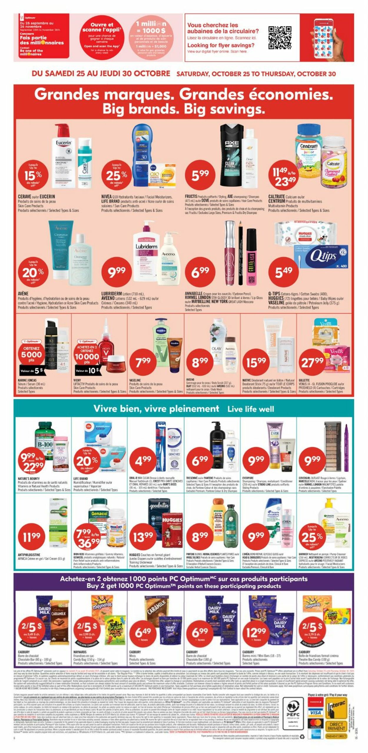 Flyer Pharmaprix 25.10.2025 - 30.10.2025