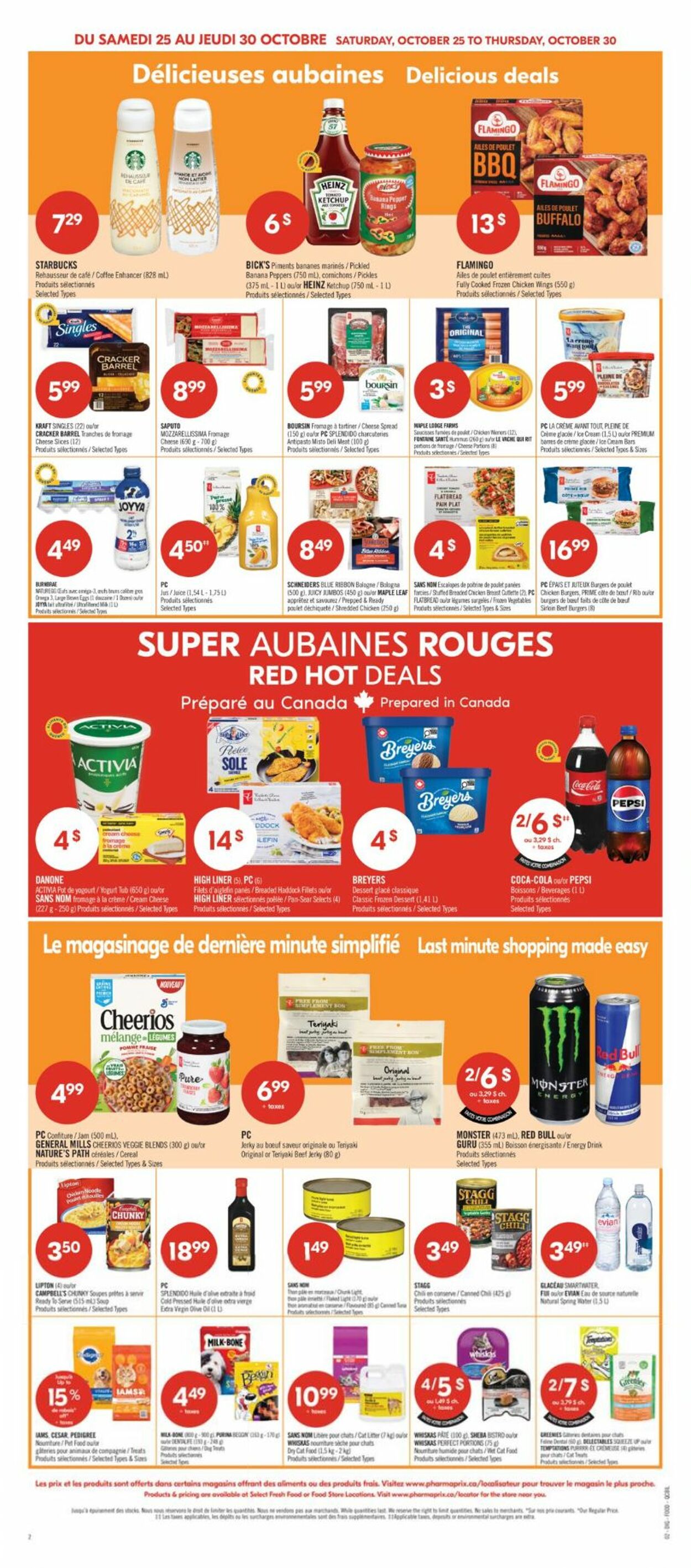 Flyer Pharmaprix 25.10.2025 - 30.10.2025