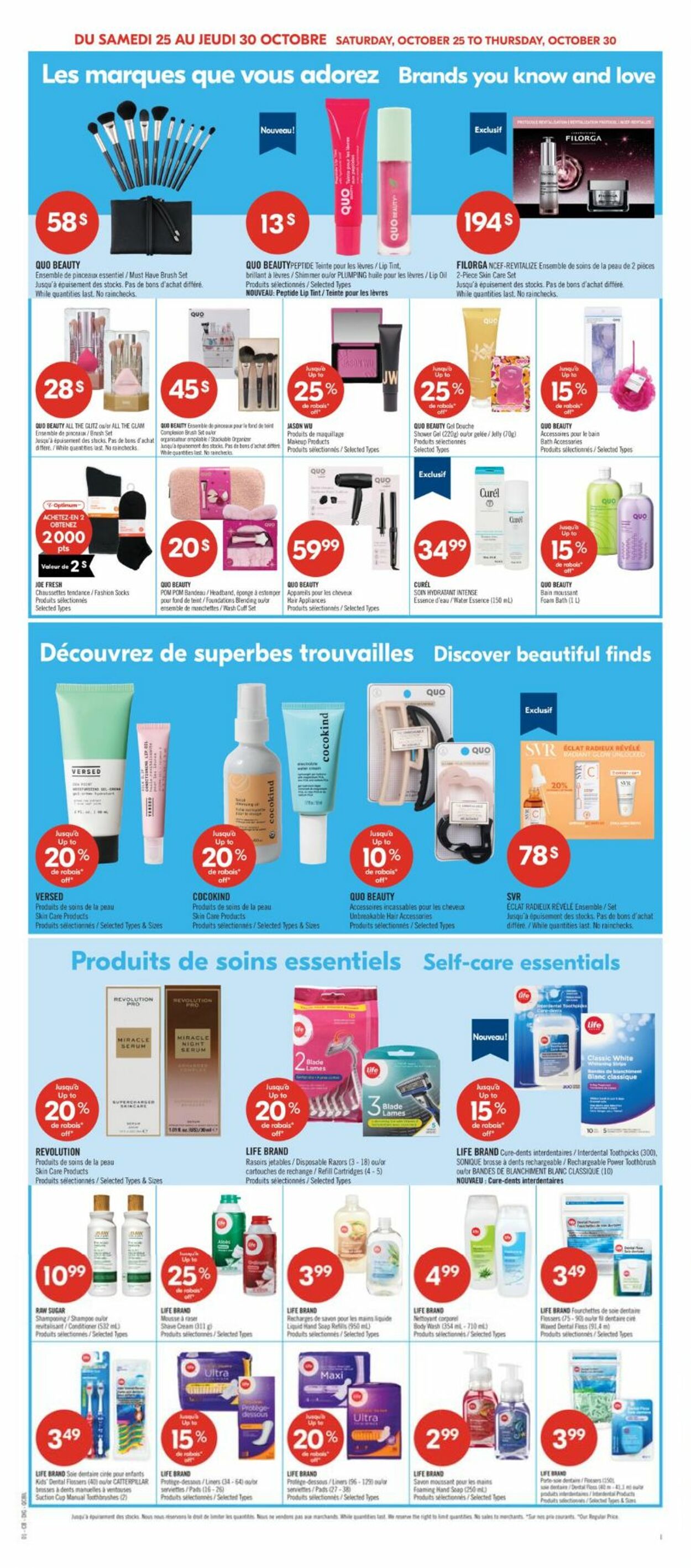 Flyer Pharmaprix 25.10.2025 - 30.10.2025