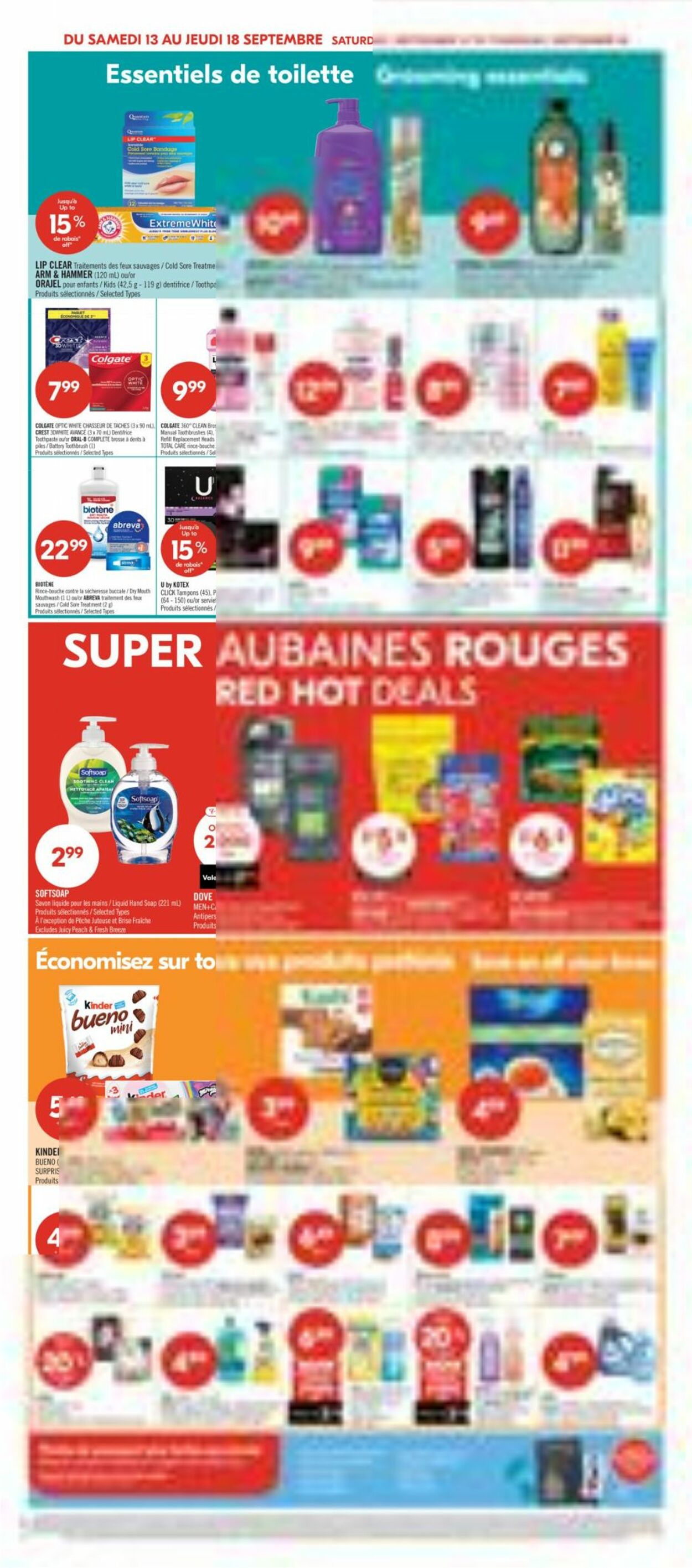 Flyer Pharmaprix 13.09.2025 - 18.09.2025