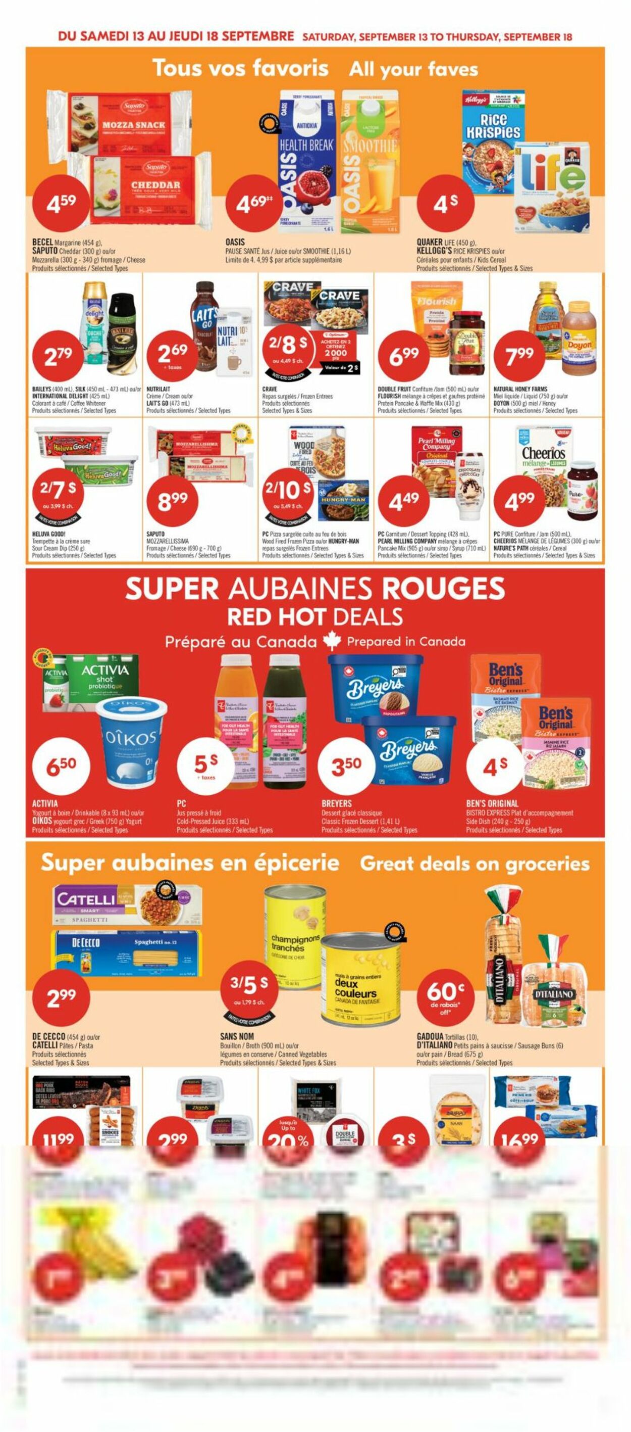 Flyer Pharmaprix 13.09.2025 - 18.09.2025