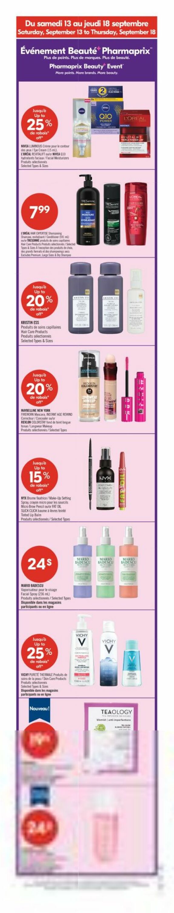 Flyer Pharmaprix 13.09.2025 - 18.09.2025
