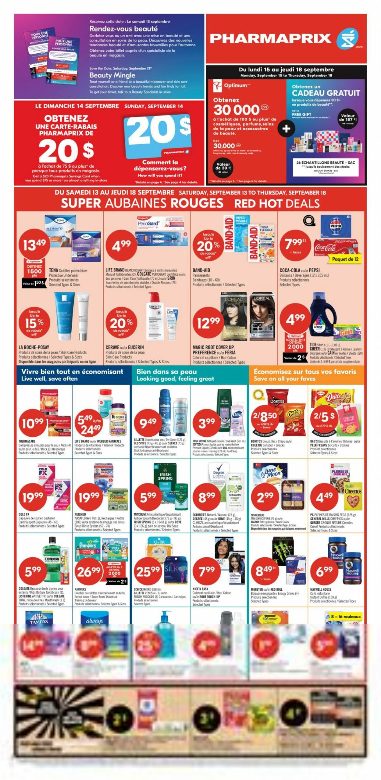 Flyer Pharmaprix 13.09.2025 - 18.09.2025
