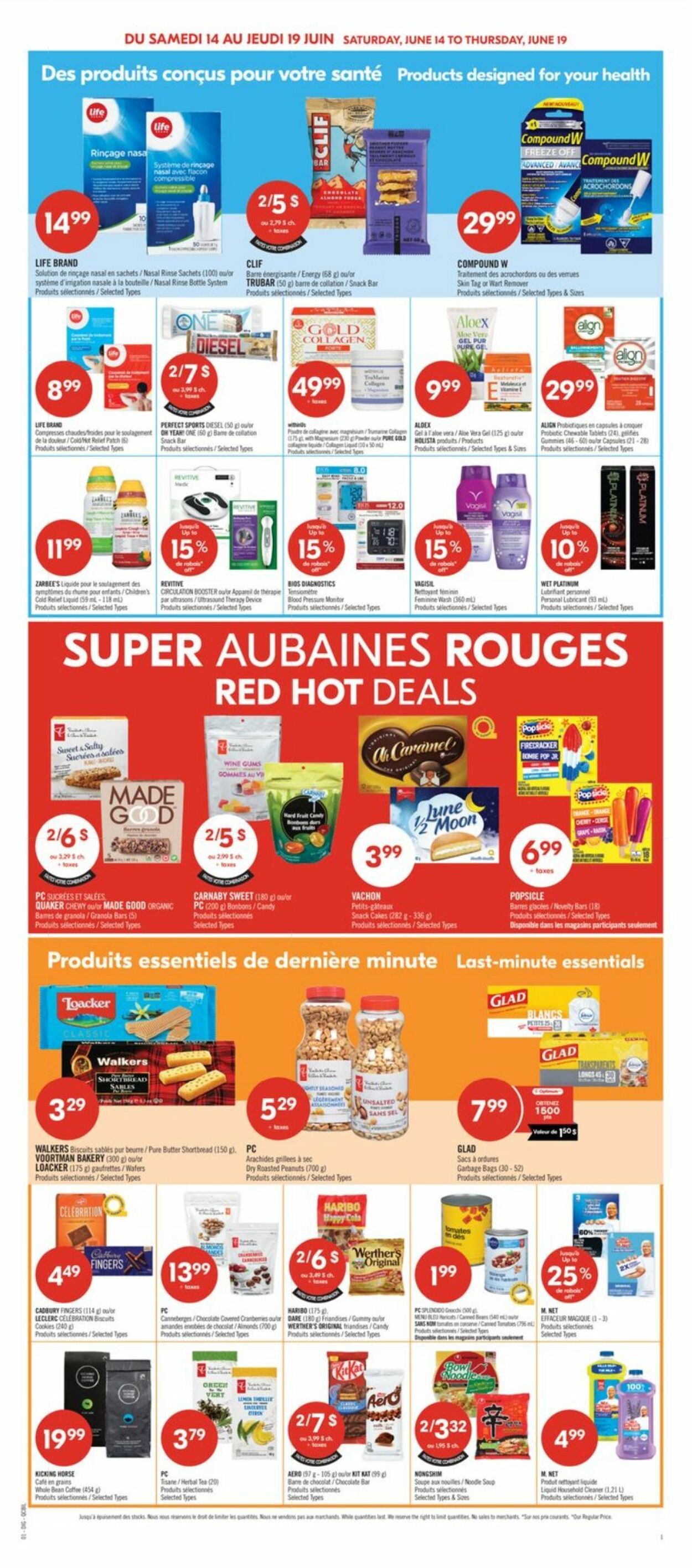 Flyer Pharmaprix 14.06.2025 - 19.06.2025