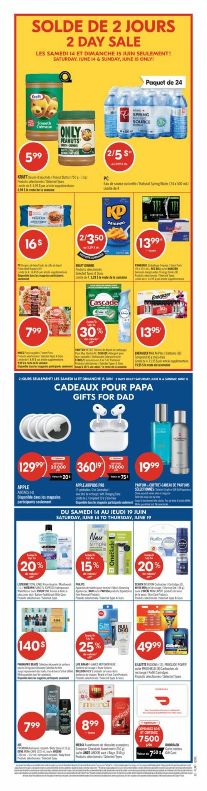Flyer Pharmaprix 14.06.2025 - 19.06.2025